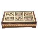 Handmade Sadeli Work Multipurpose Decorative Wooden Box
