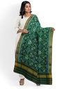 Handloom Single Ikat Patola Silk Dupatta