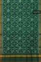 Handloom Single Ikat Patola Silk Dupatta