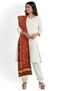 Handloom Single Ikat Patola Silk Dupatta