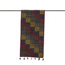 Ajrakh Hand Block Print Patchwork Cotton Stole