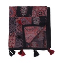 Ajrakh Hand Block Print Patchwork Cotton Stole