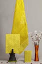 Handcrafted Cotton Applique Work Dress Material / Salwar Suit