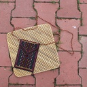 Handcrafted Soof Embroidery Mobile Sling Bag