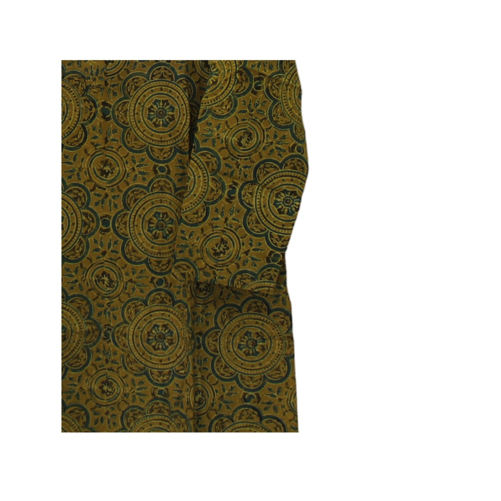 Men Hand Block Print Cotton Kurta