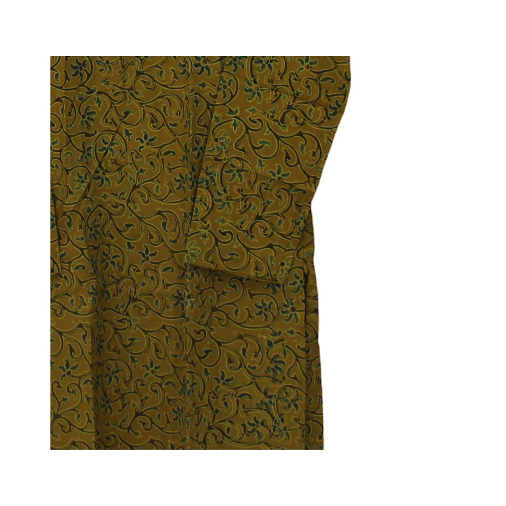 Men Hand Block Print Cotton Kurta