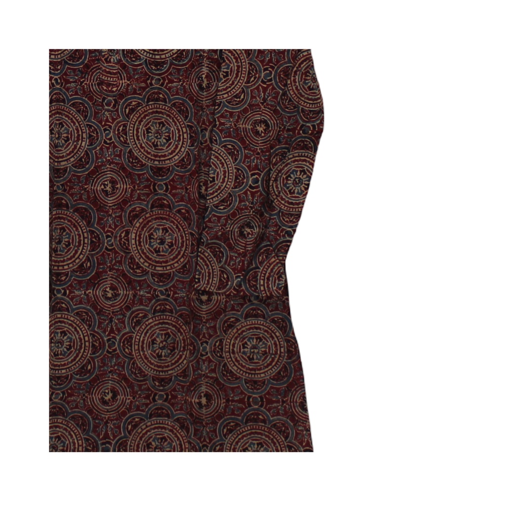 Men Hand Block Print Cotton Kurta