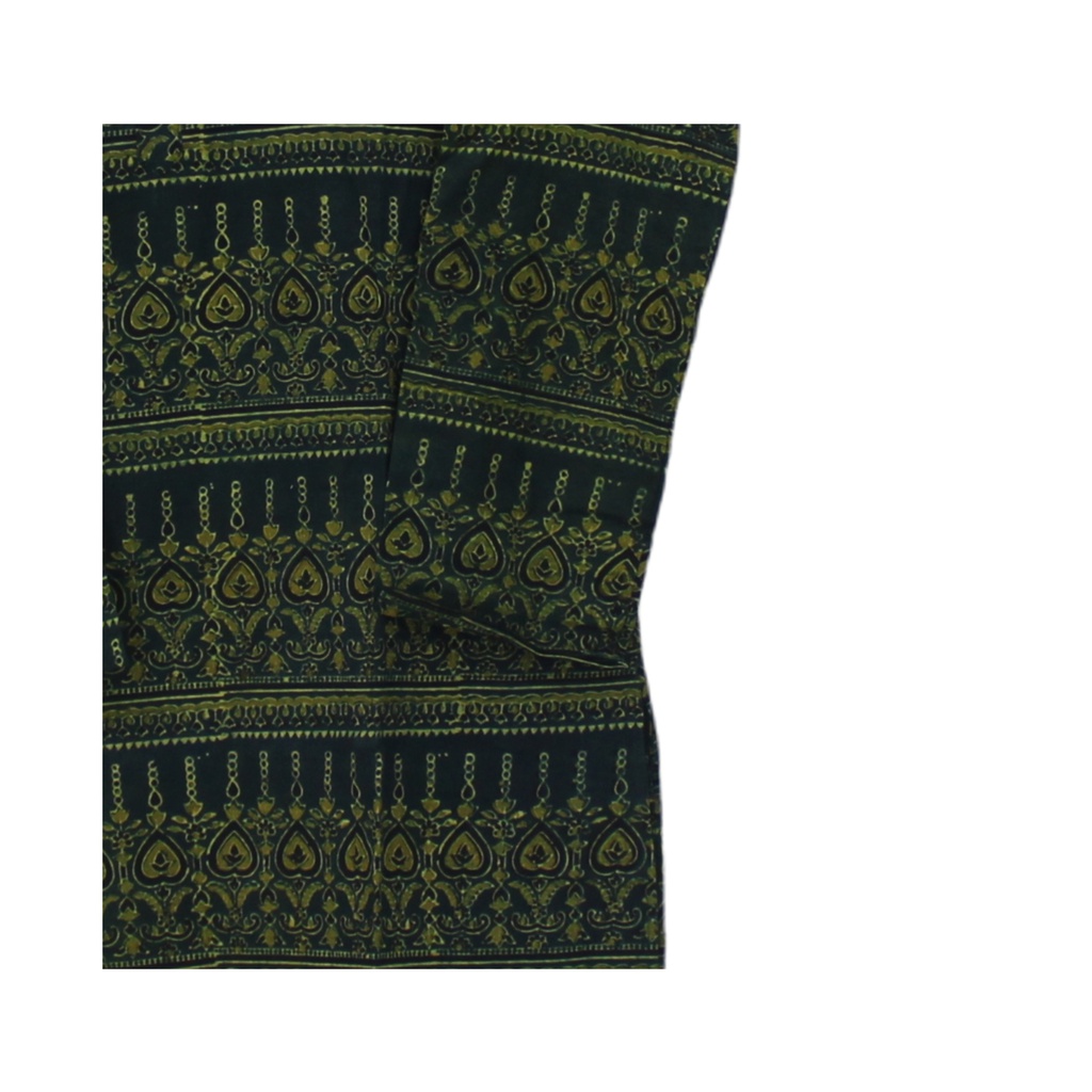 Men's Ajrakh Hand Block Print Cotton Kurta