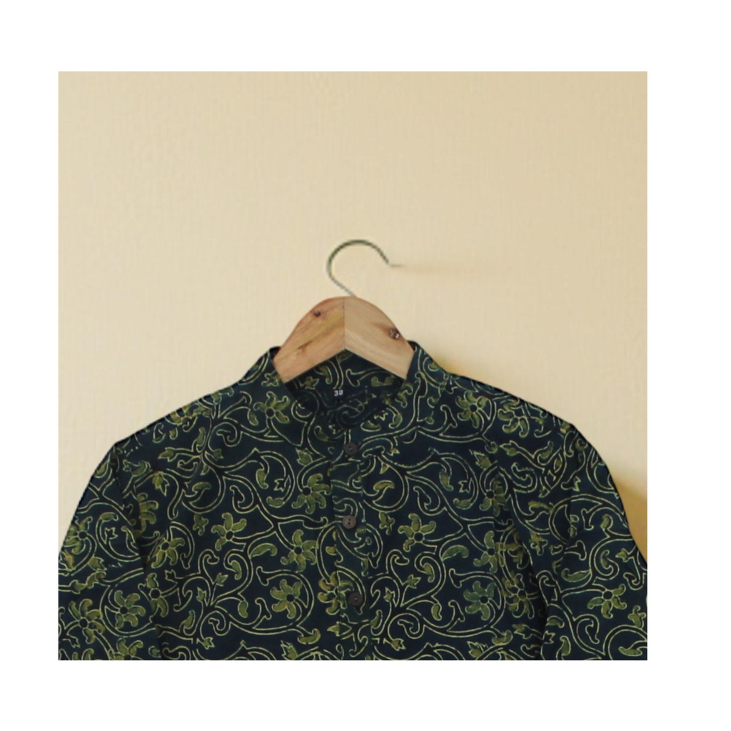 Men's Ajrakh Hand Block Print Cotton Kurta