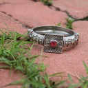 Handcrafted Oxidized Kada