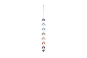 Handcrafted Tree of Life Agate Slice Wind Chime