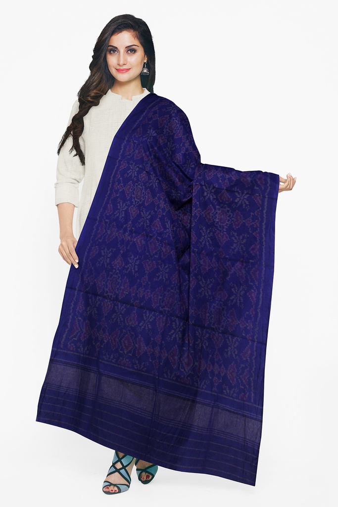 Acrylic Single Ikat Shawl