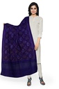 Acrylic Single Ikat Shawl