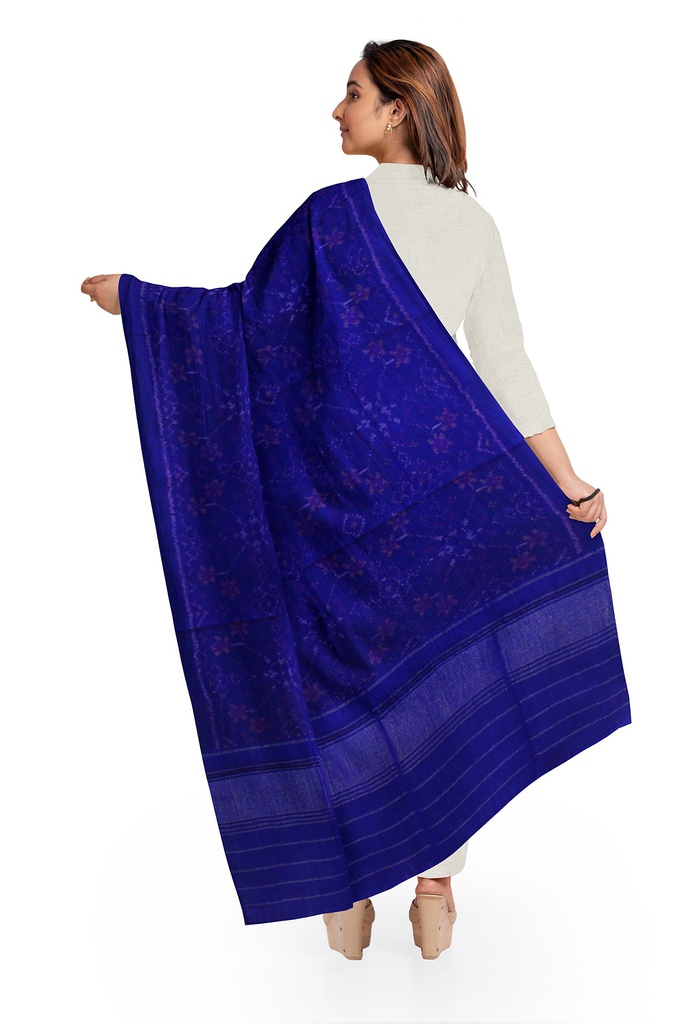 Acrylic Single Ikat Shawl