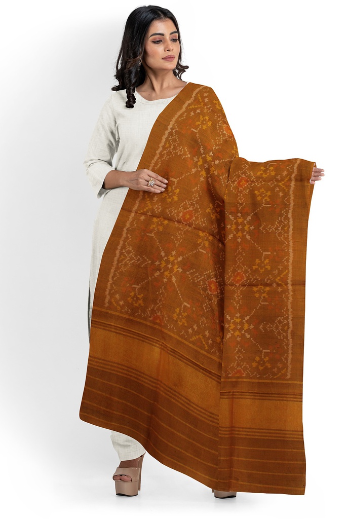 Acrylic Single Ikat Shawl