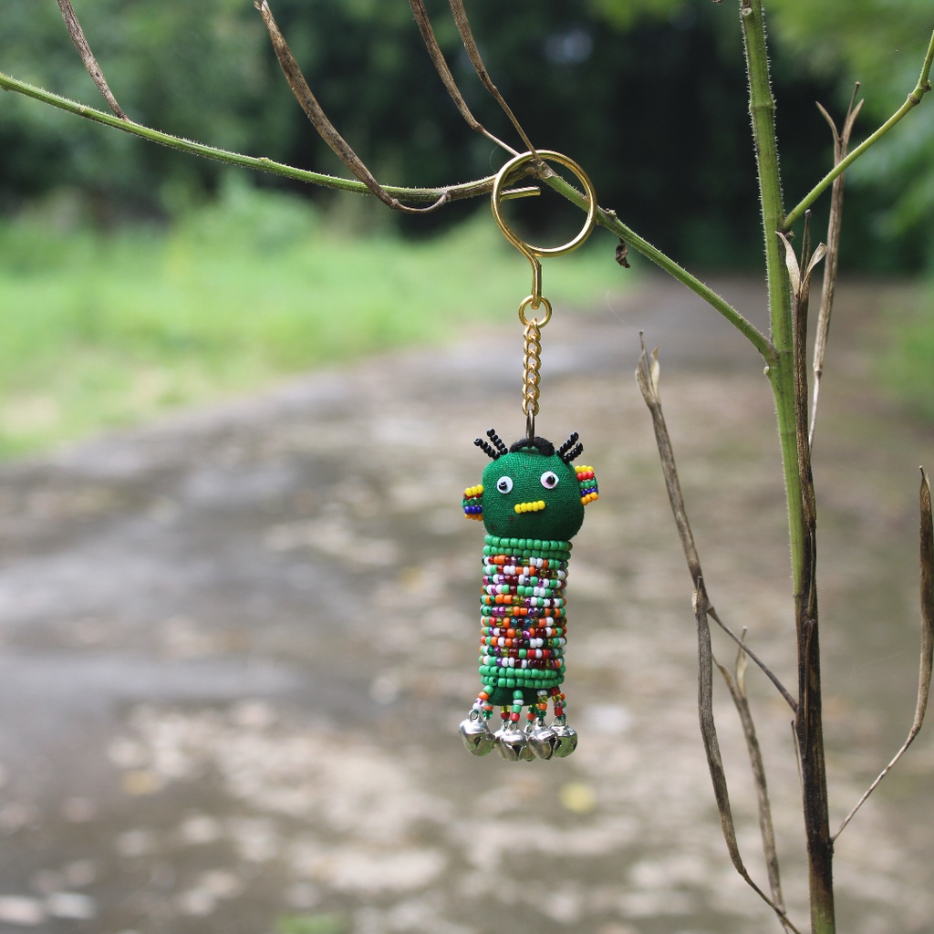 Handmade Beaded Keychain