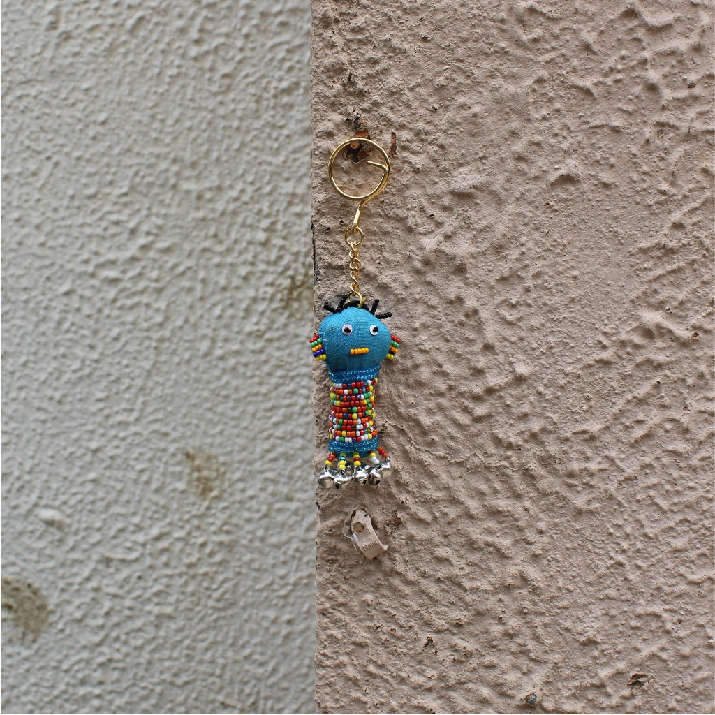 Handmade Beaded Keychain