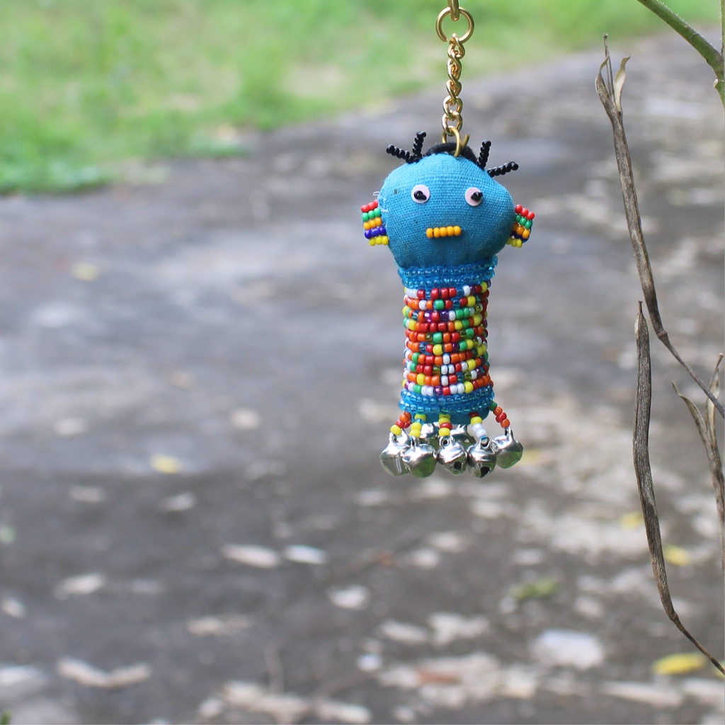Handmade Beaded Keychain