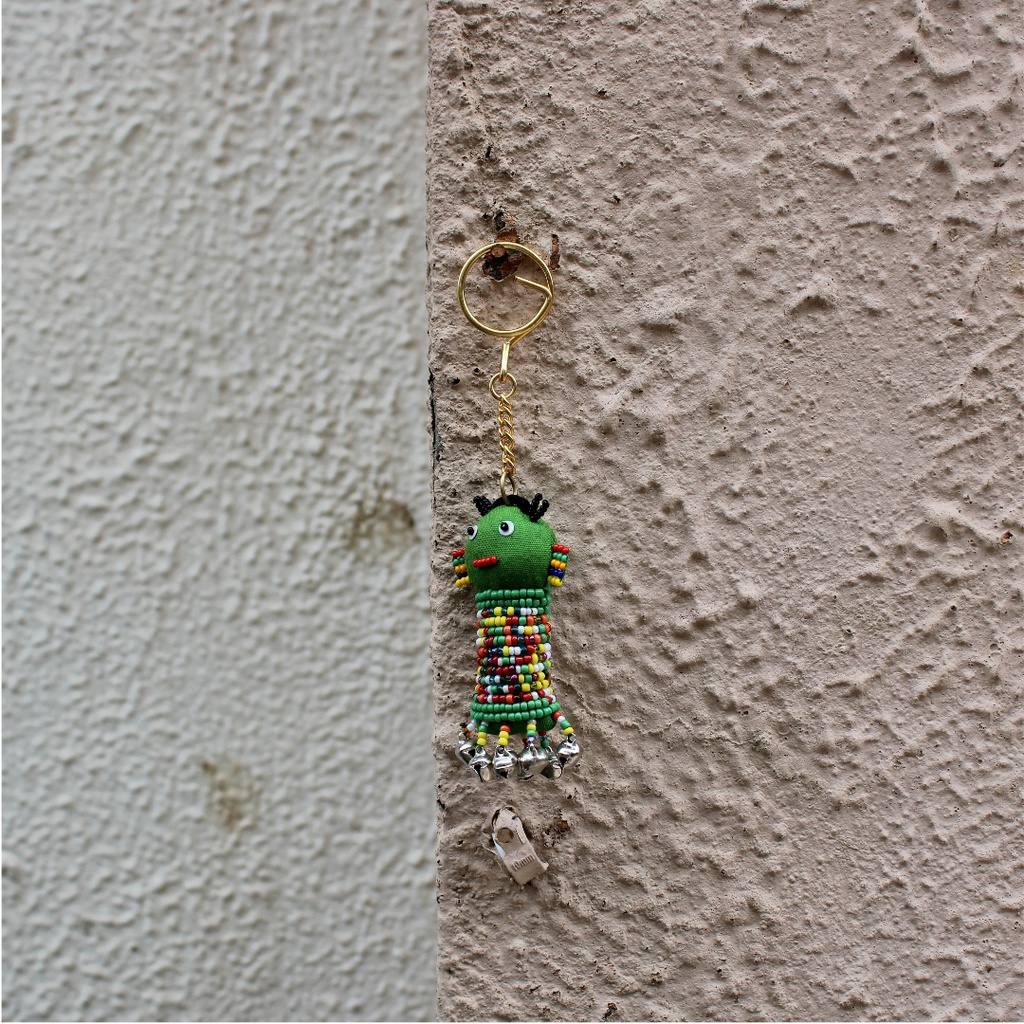Handmade Beaded Keychain
