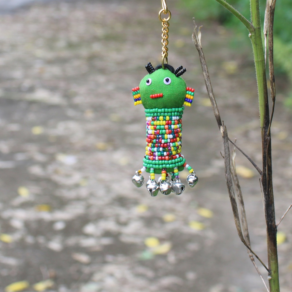 Handmade Beaded Keychain