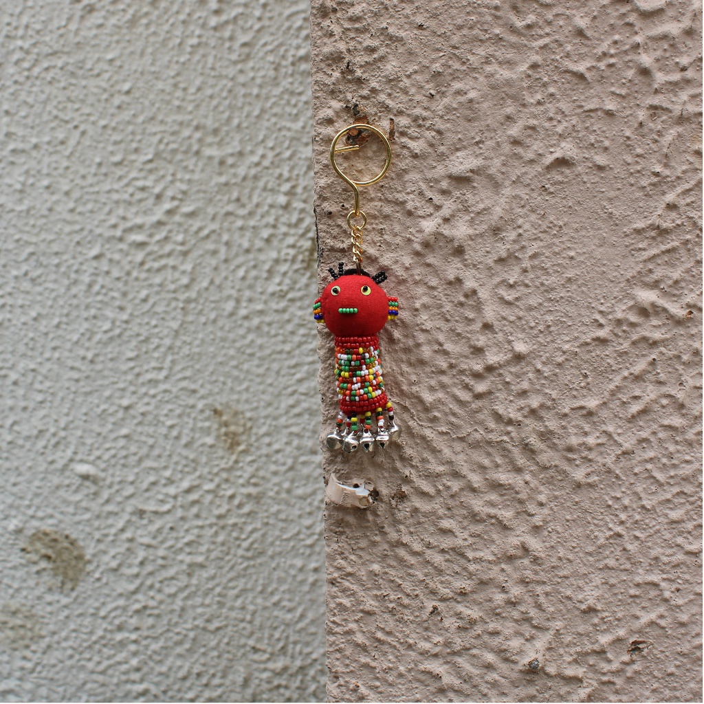 Handmade Beaded Keychain
