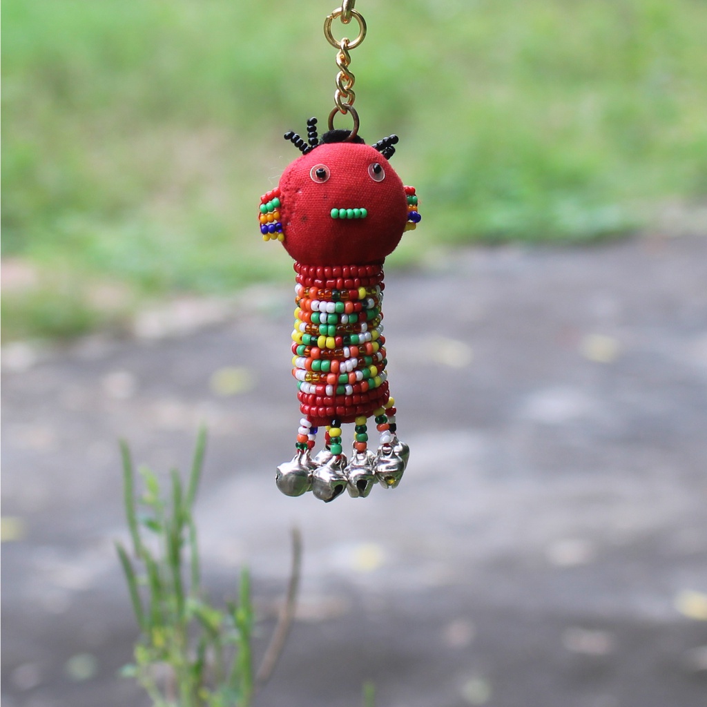 Handmade Beaded Keychain