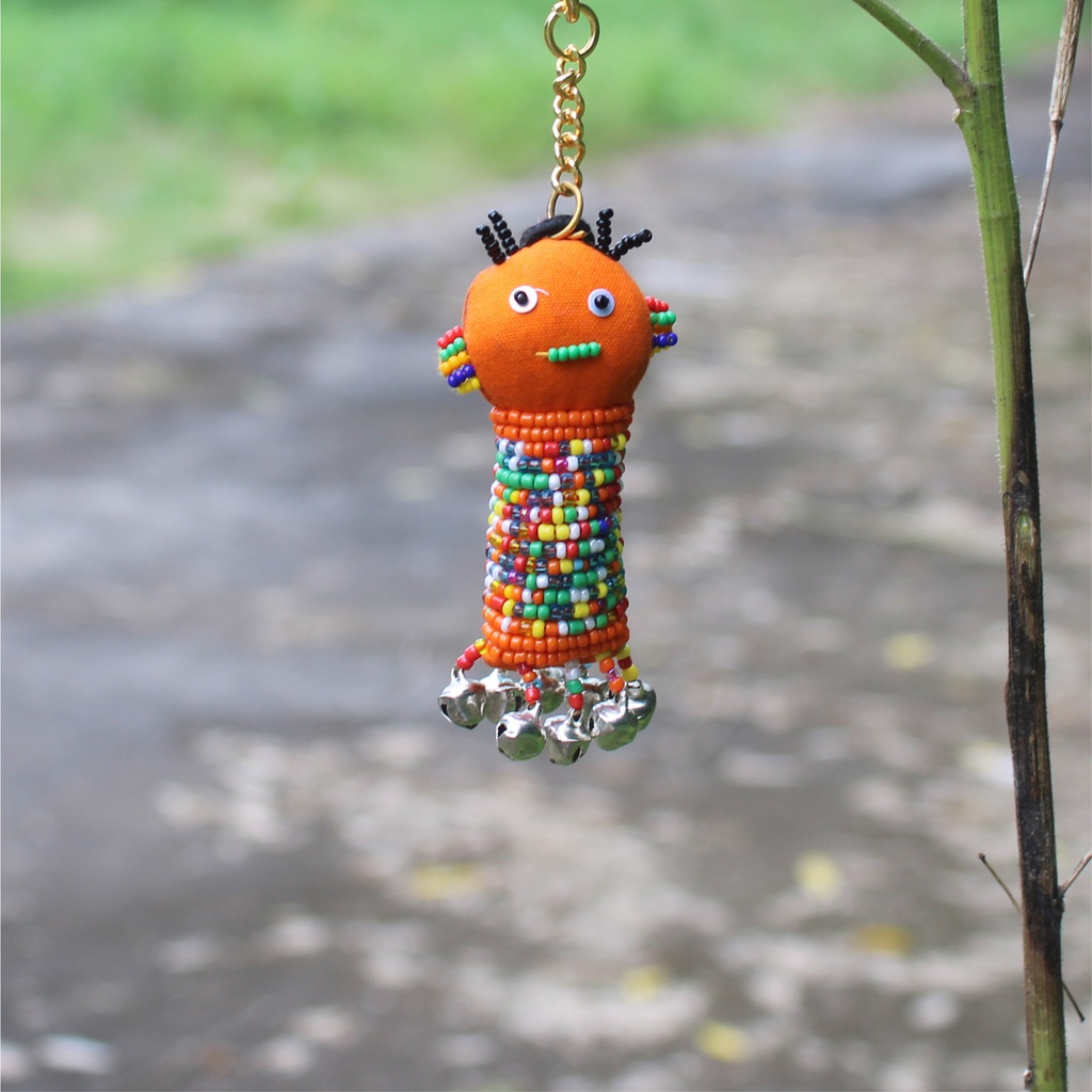Handmade Beaded Keychain