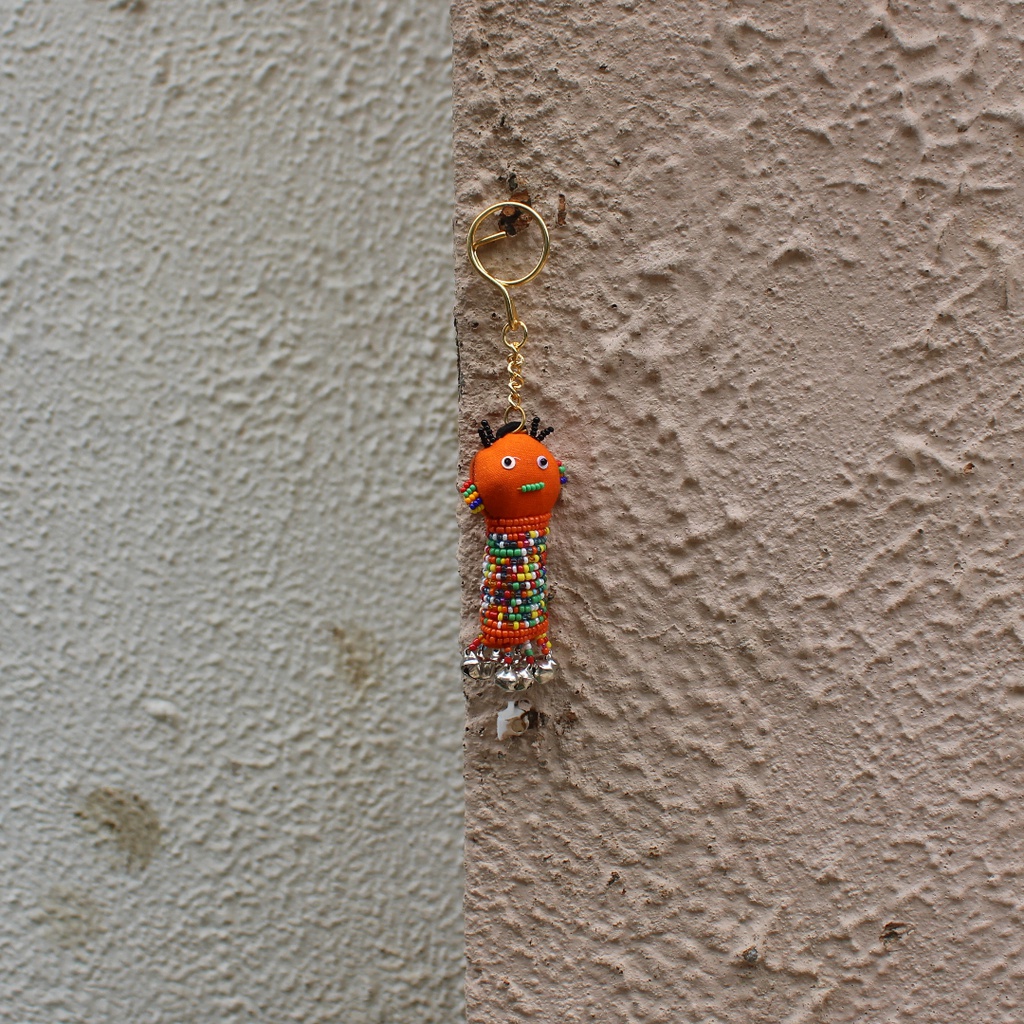 Handmade Beaded Keychain