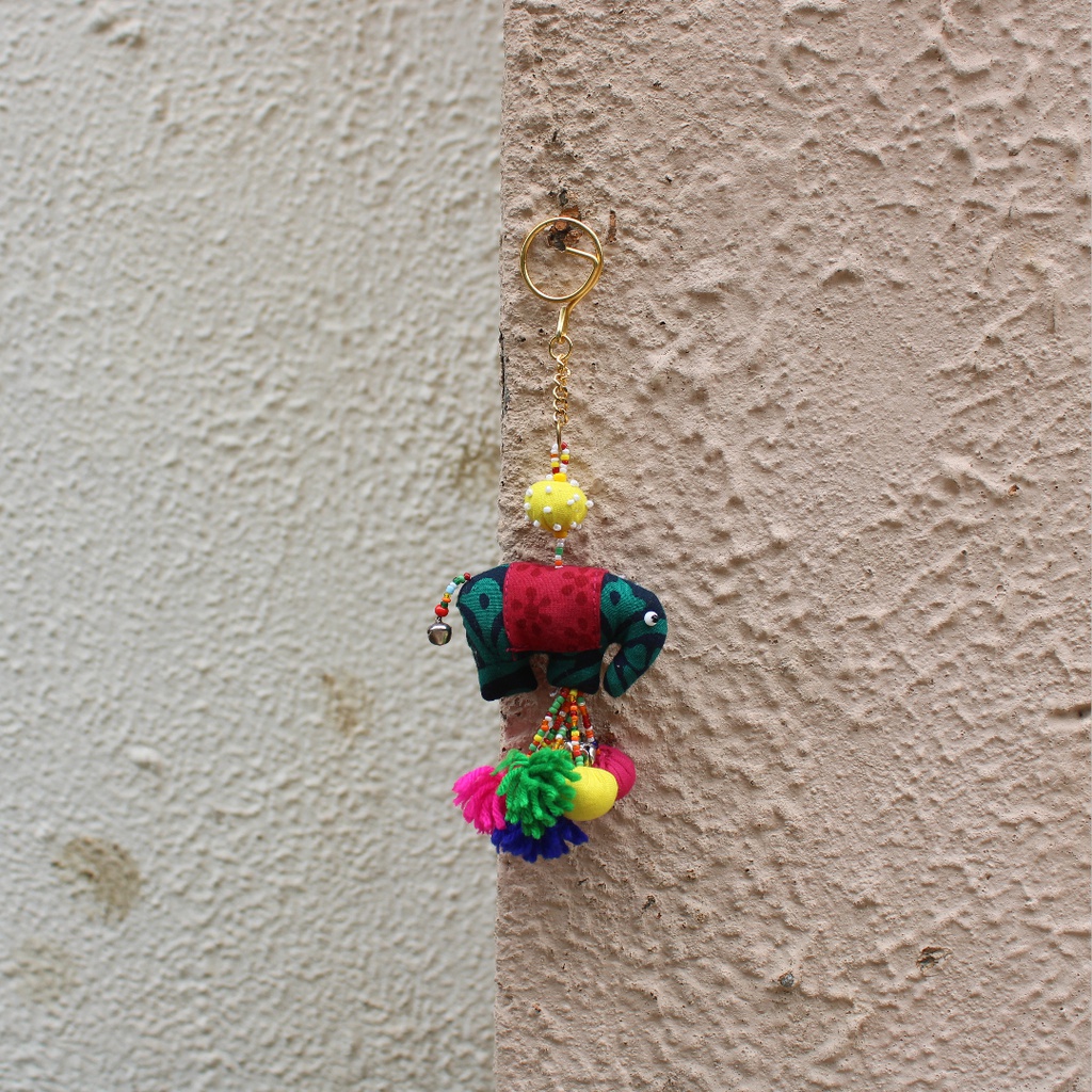 Handmade Beaded Keychain