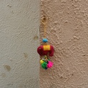 Handmade Beaded Keychain