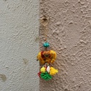Handmade Beaded Keychain