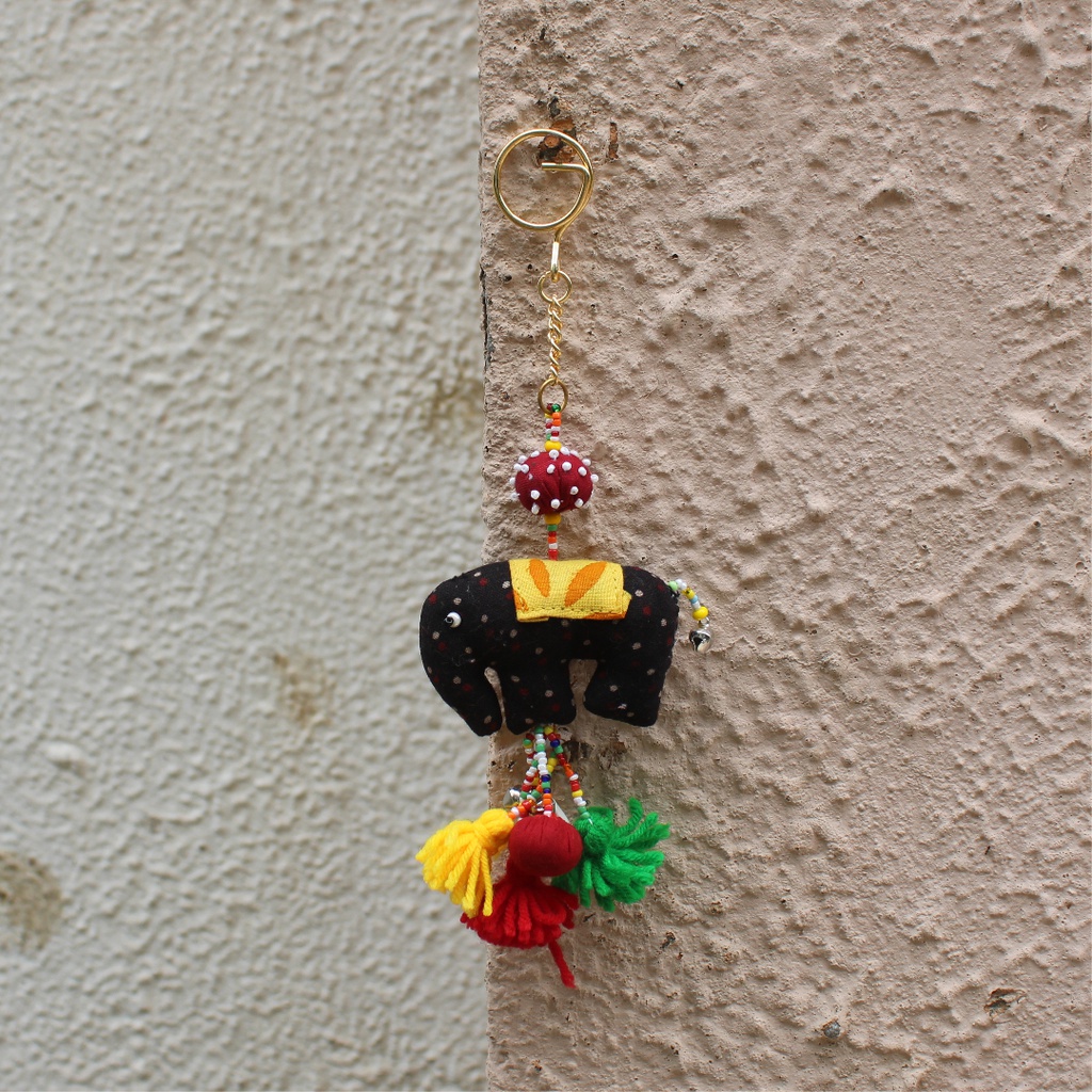 Handmade Beaded Keychain