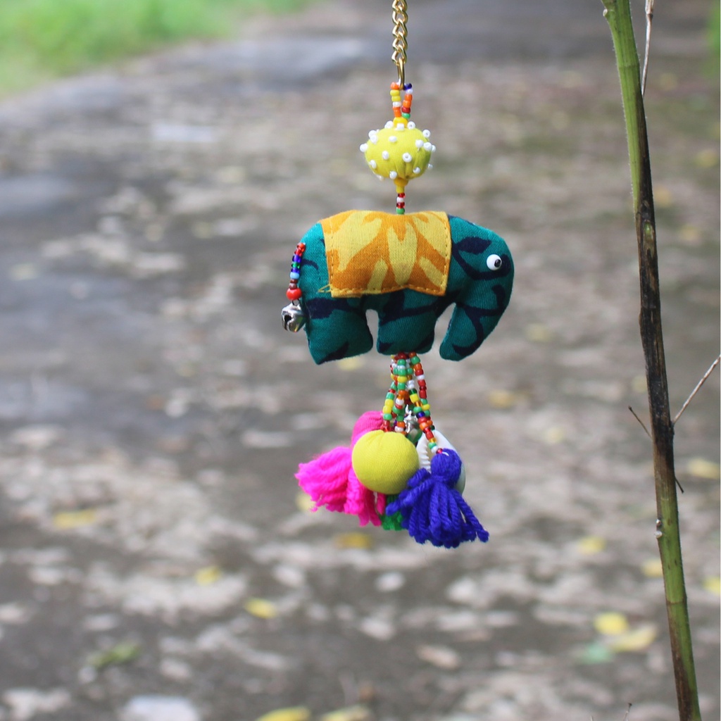 Handmade Beaded Keychain