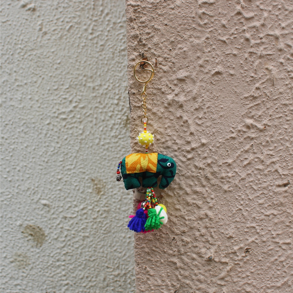 Handmade Beaded Keychain