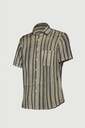 Men’s Short-Sleeve Striped Casual Shirt