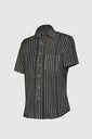 Men’s Short-Sleeve Striped Casual Shirt