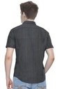 Men’s Short-Sleeve Striped Casual Shirt