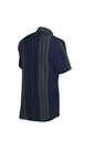 Men’s Short-Sleeve Striped Casual Shirt