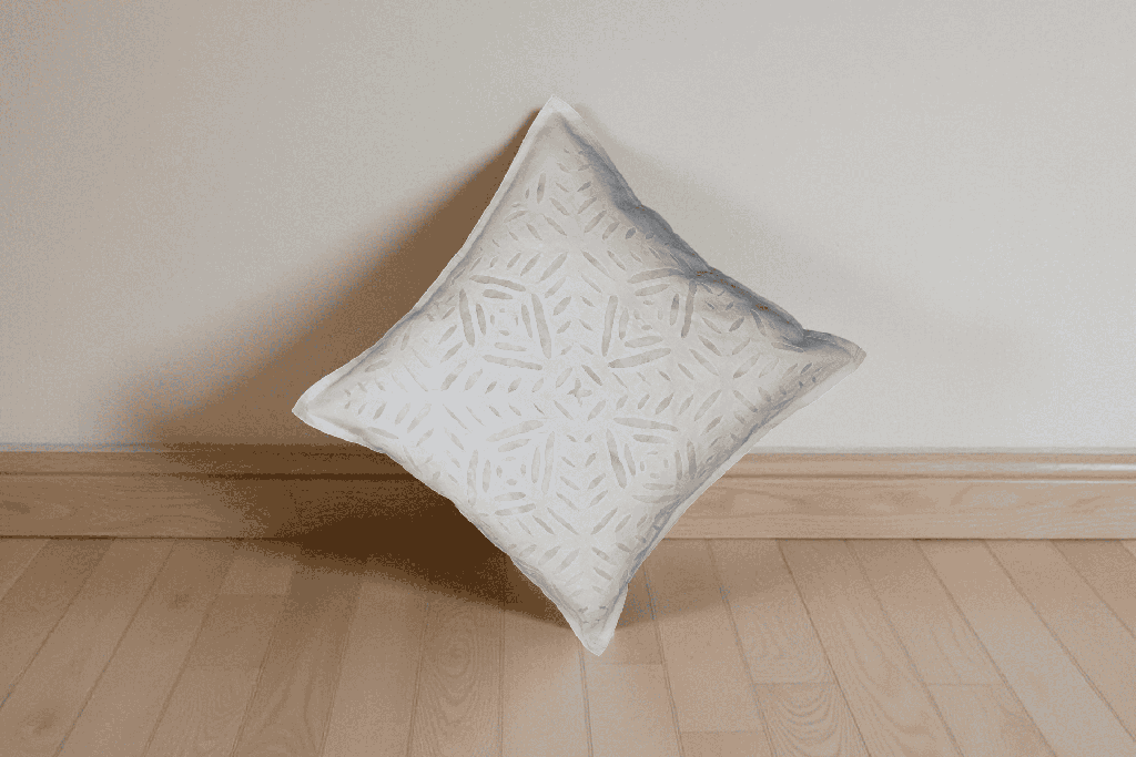 Handmade Applique Work Cushion Cover