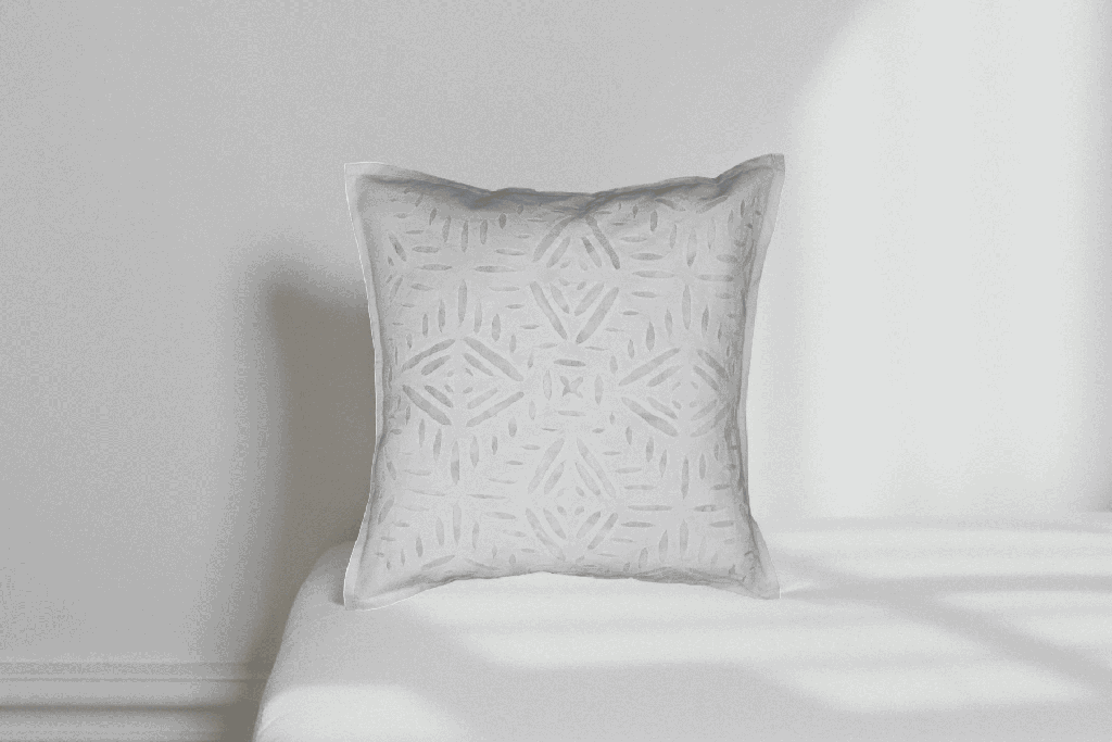 Handmade Applique Work Cushion Cover