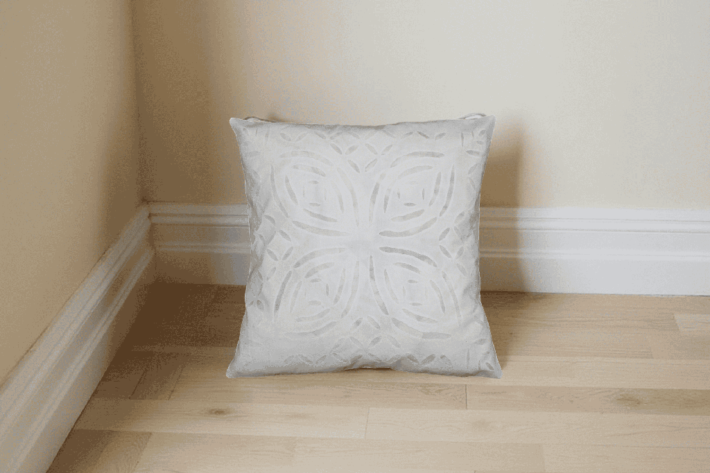 Handmade Applique Work Cushion Cover