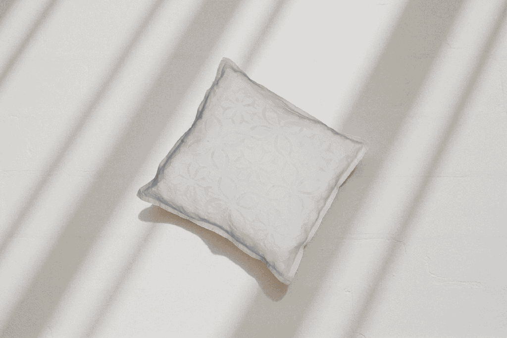 Handmade Applique Work Cushion Cover
