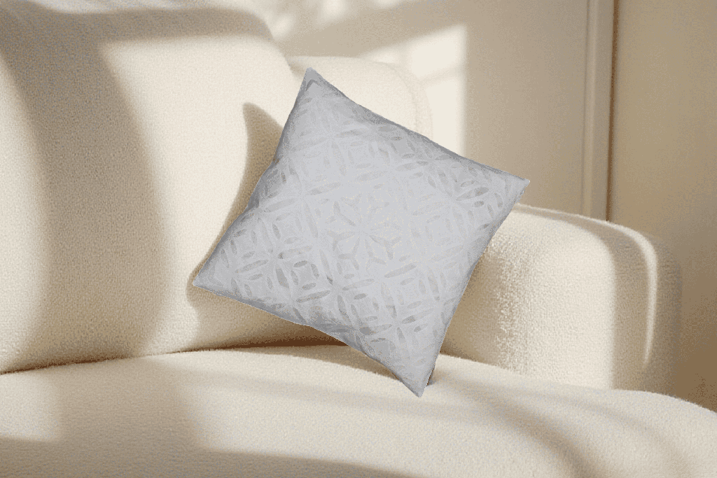 Handmade Applique Work Cushion Cover