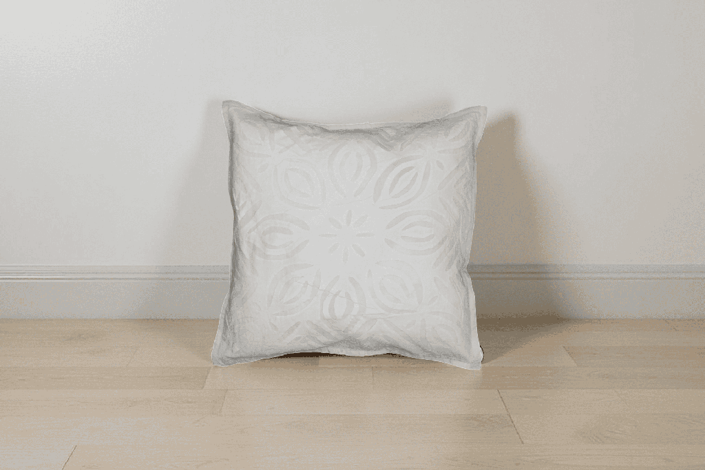 Handmade Applique Work Cushion Cover