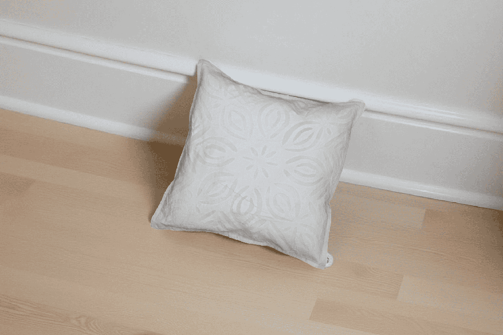Handmade Applique Work Cushion Cover