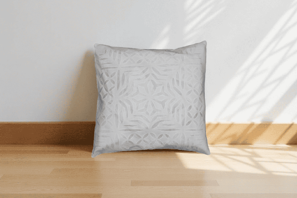 Handmade Applique Work Cushion Cover