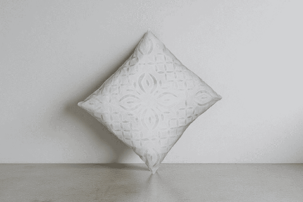 Handmade Applique Work Cushion Cover