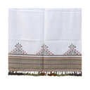 Handwoven Stole With Mirror Work