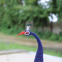 Handmade Decorative Beadwork Peacock