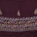 Aari Work Embroidered Viscose Cotton Dupatta